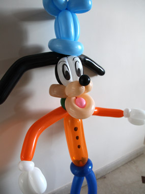 Sculpteur de ballon expérimente